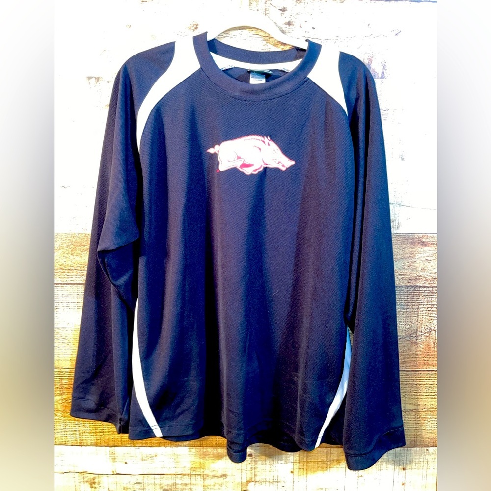 Genuine Stuff Arkansas Razorback Long Sleeve Shirt